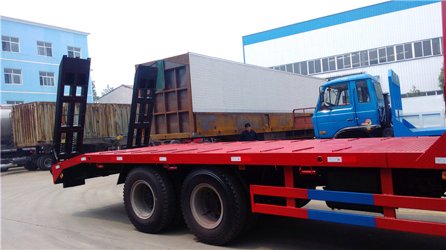 解放后雙橋平板運輸車